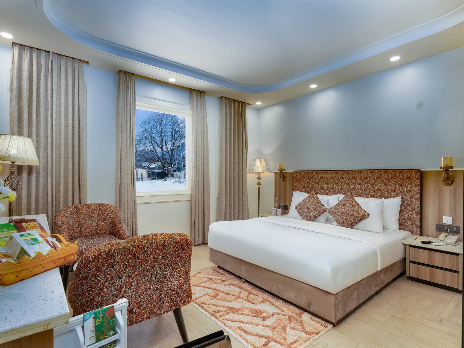Deluxe Mountain View Room at Faiz Resort
