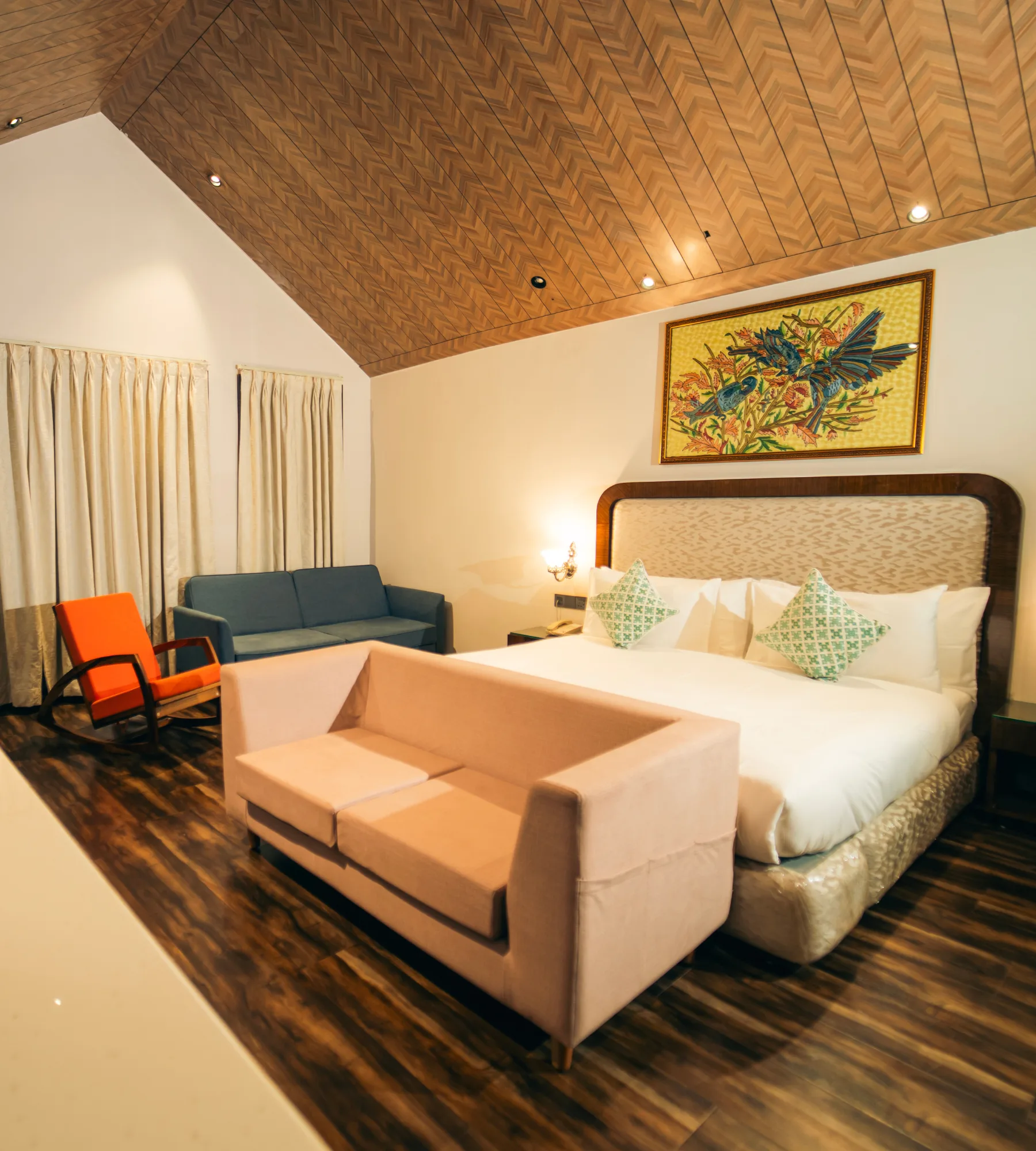 King Room with Balcony at Faiz Resort